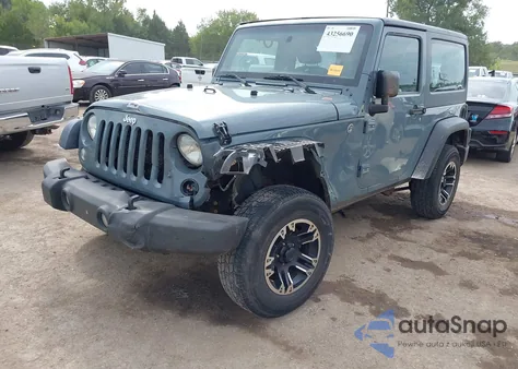 2015 Jeep Wrangler Sport из США, поврежденный, VIN 1C4AJWAG8FL723991